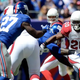 Running back Jonathan Dwyer, No. 20 of the Arizona Cardinals, carries the ball against the New York Giants during a game at MetLife Stadium Sept. 14, 2014, in East Rutherford, N.J.
Ron Antonelli/Getty Images